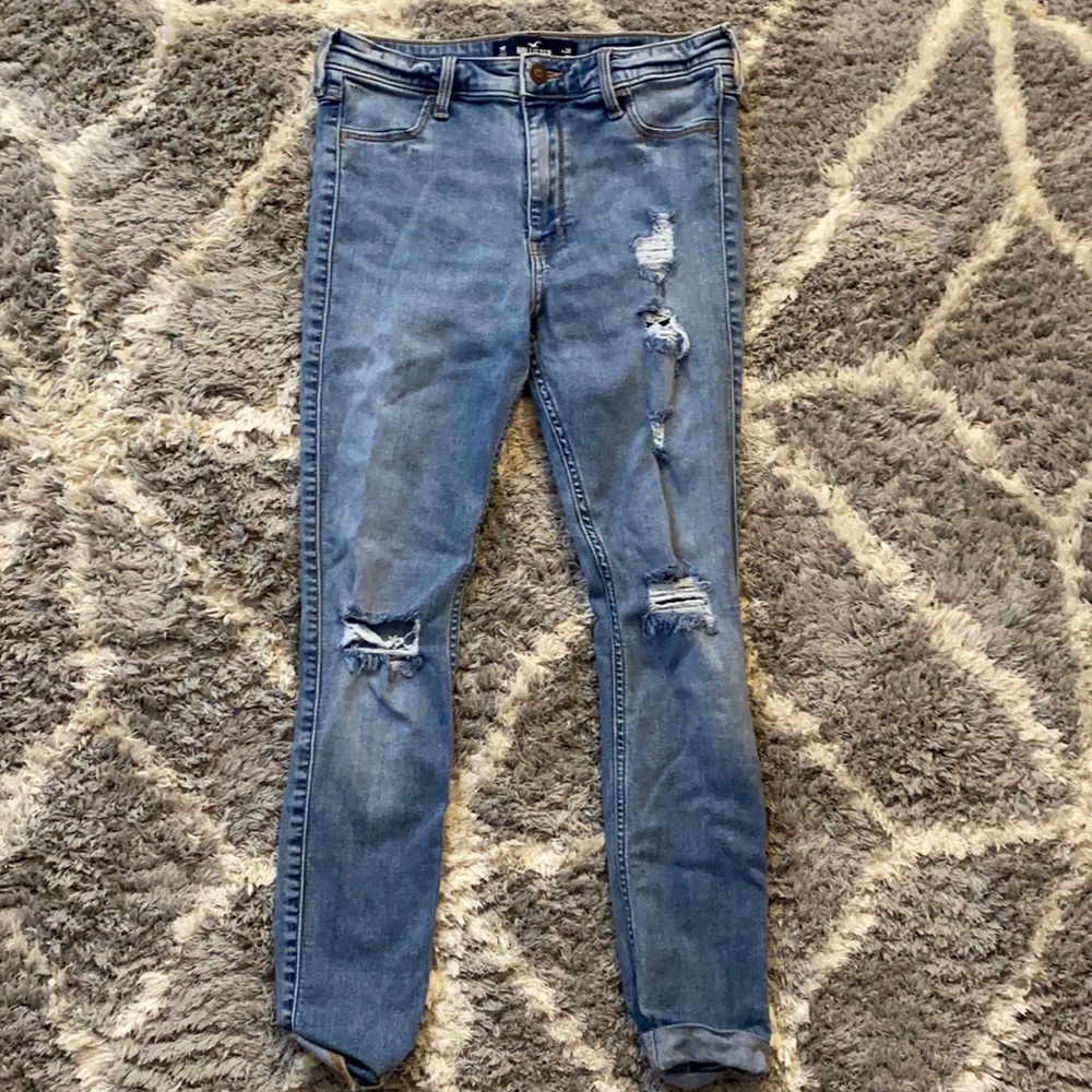 High-Rise Crop Jeans